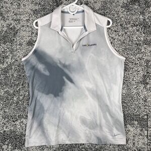 Nike Golf Tour Performance Dri-fit Sleeveless Polo Shirt  Womens XL The Players